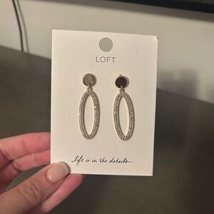 NWT LOFT earrings.